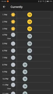 Shadow Weather android App screenshot 3